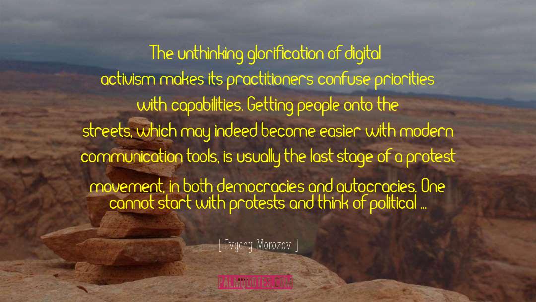 Political Dissidents quotes by Evgeny Morozov