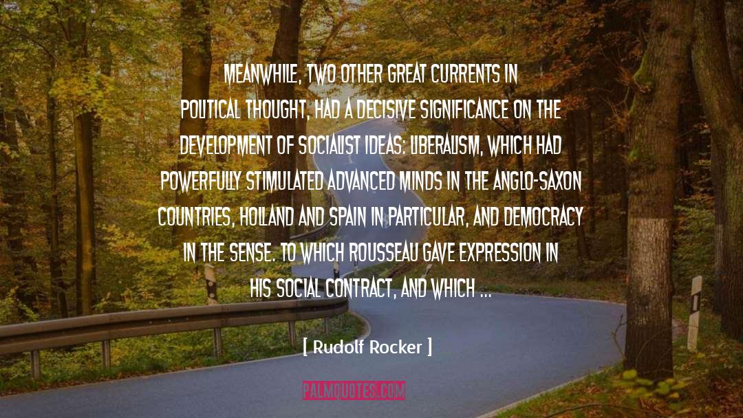 Political Divide quotes by Rudolf Rocker