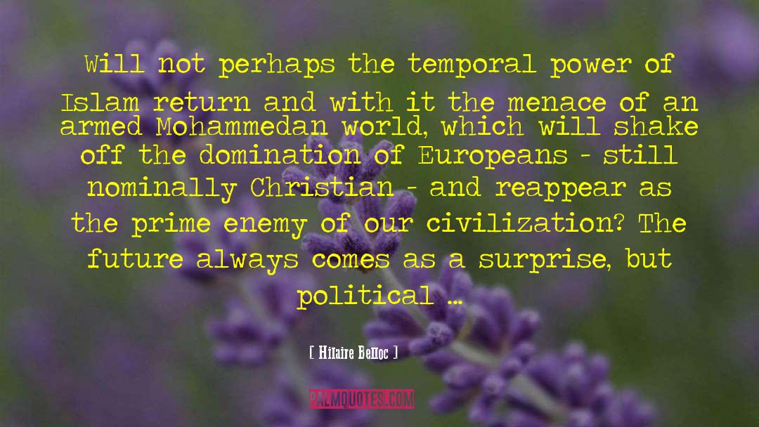 Political Engagement quotes by Hilaire Belloc