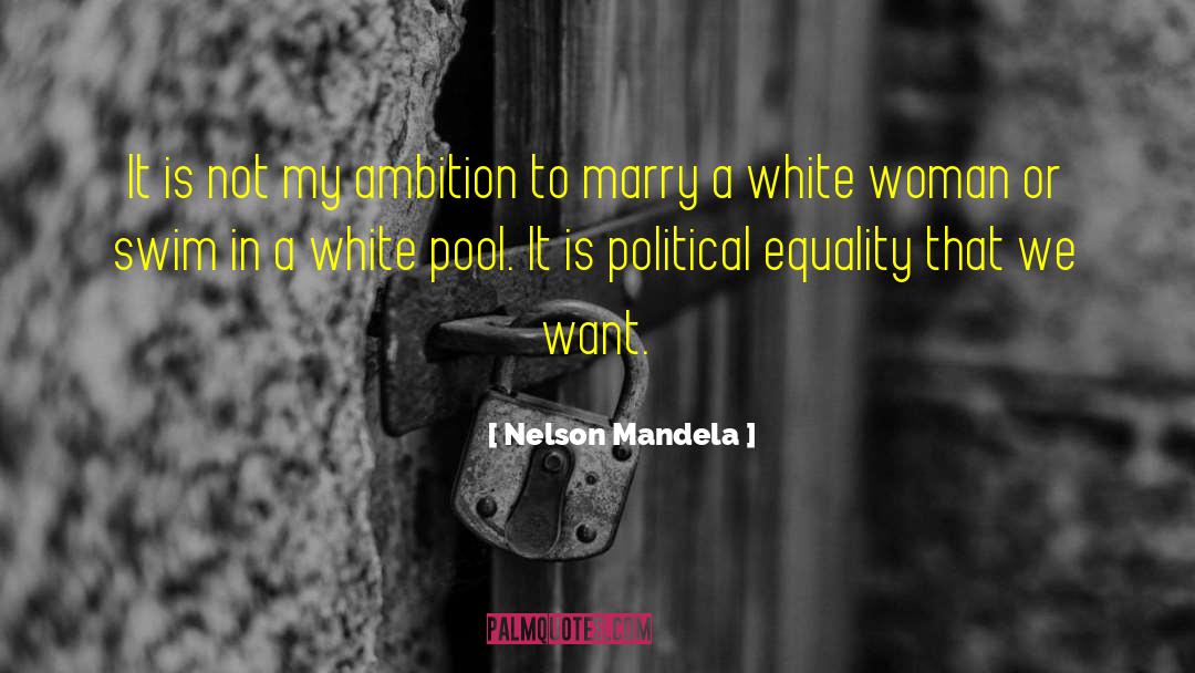 Political Equality quotes by Nelson Mandela