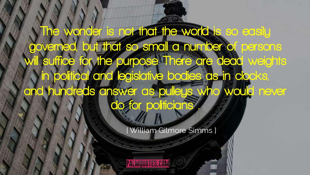 Political Fiction quotes by William Gilmore Simms