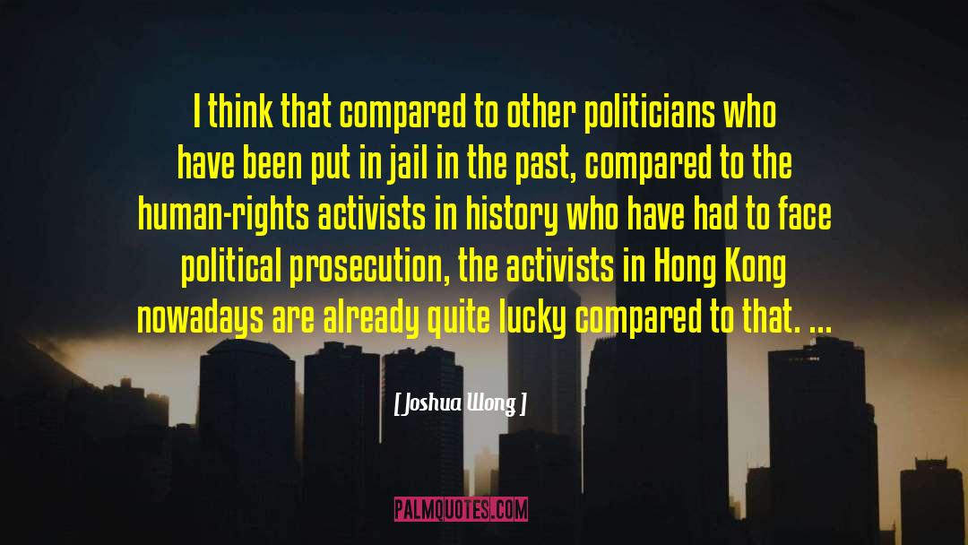 Political Fiction quotes by Joshua Wong