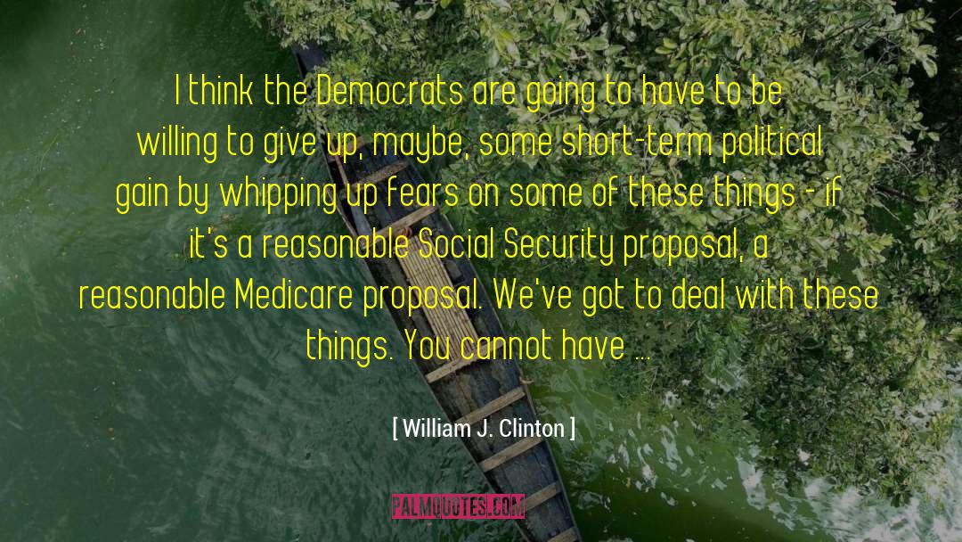 Political Freedom quotes by William J. Clinton