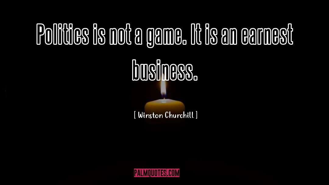 Political Games quotes by Winston Churchill