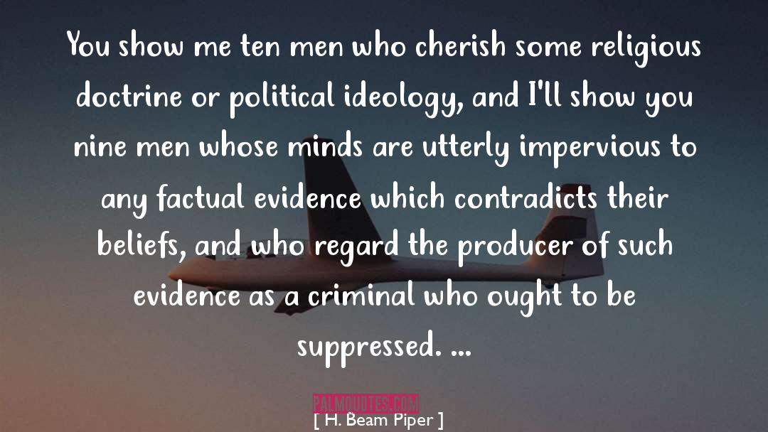 Political Ideology quotes by H. Beam Piper