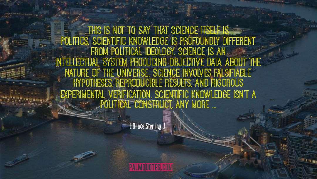 Political Ideology quotes by Bruce Sterling