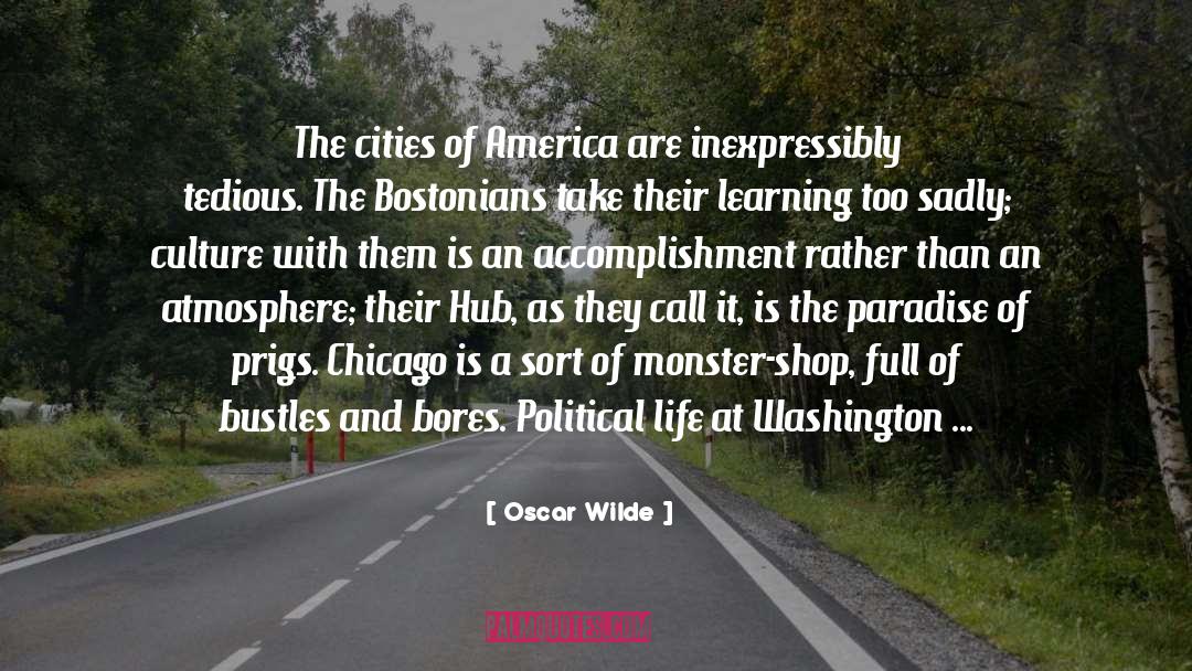 Political Interference quotes by Oscar Wilde