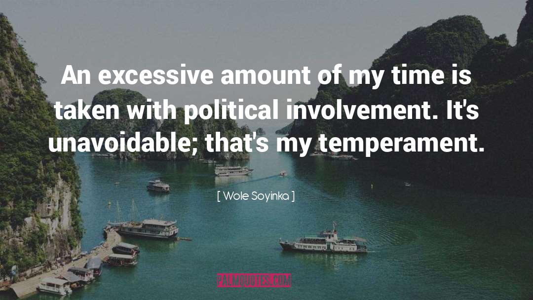 Political Involvement quotes by Wole Soyinka