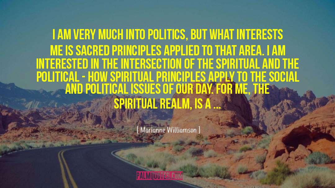 Political Issues quotes by Marianne Williamson