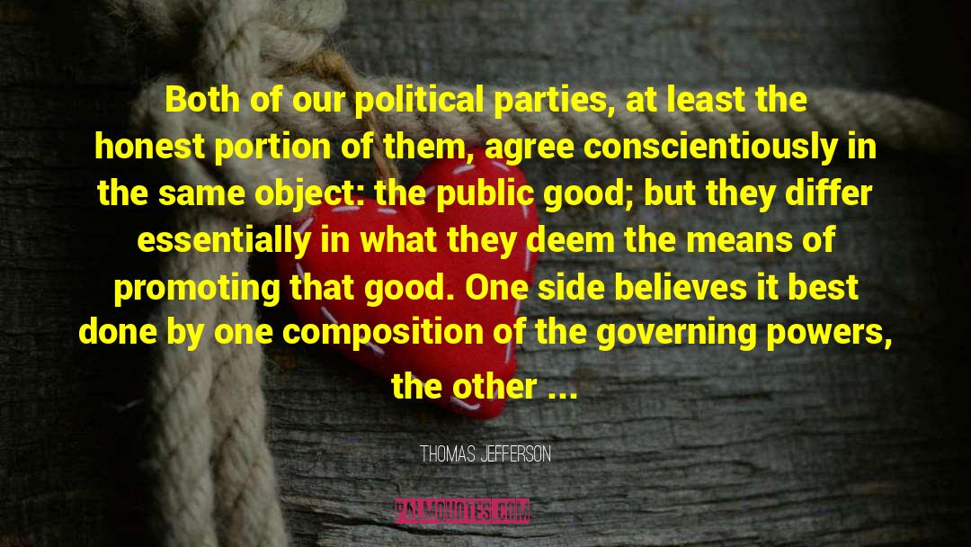 Political Judgement quotes by Thomas Jefferson