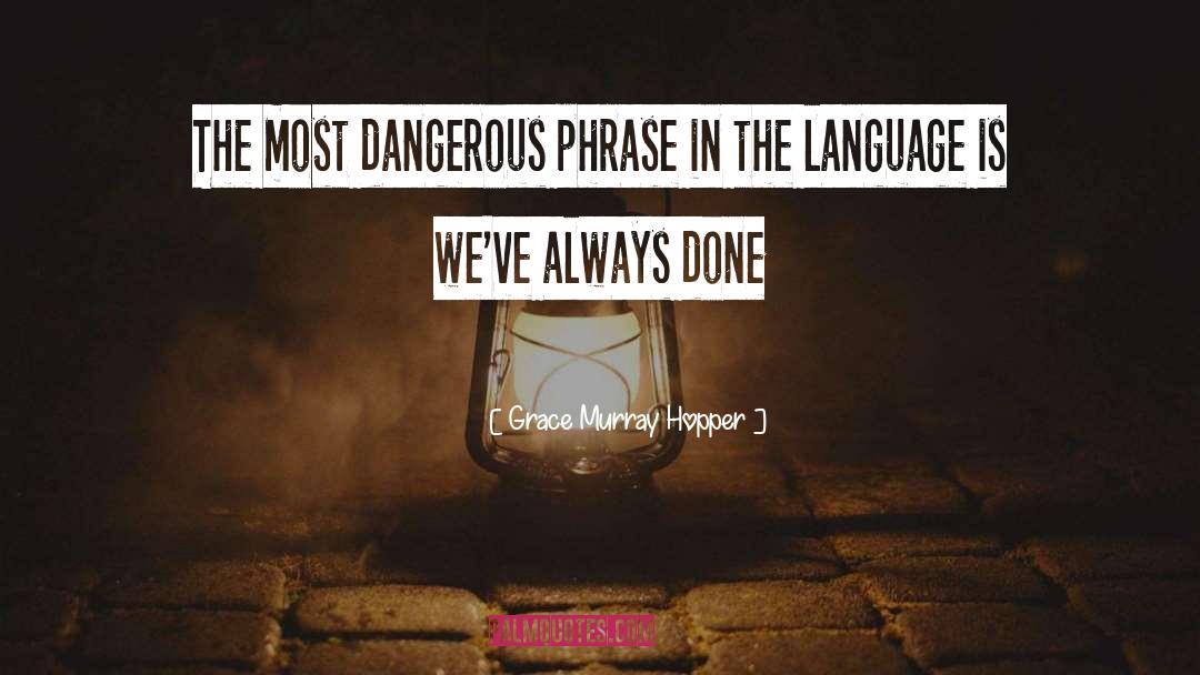 Political Language quotes by Grace Murray Hopper
