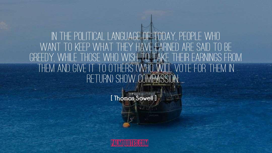 Political Language quotes by Thomas Sowell