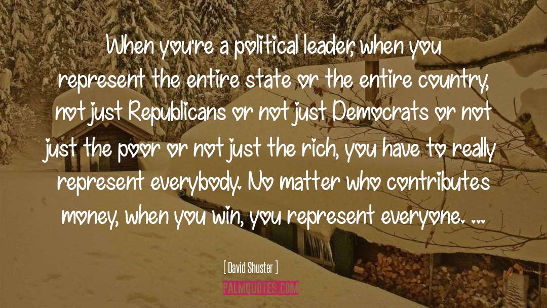 Political Leaders quotes by David Shuster