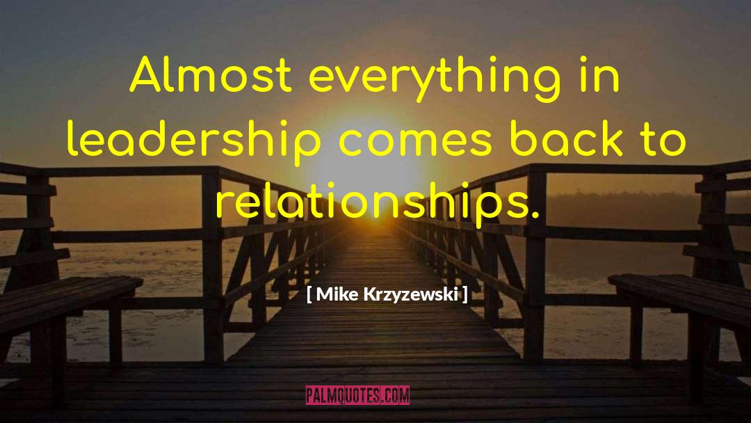 Political Leadership quotes by Mike Krzyzewski