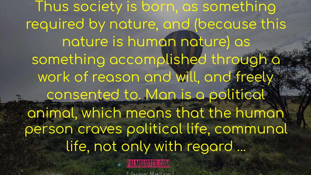 Political Life quotes by Jacques Maritain