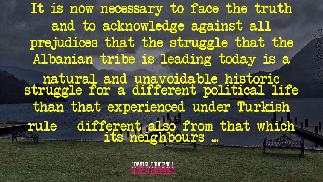 Political Life quotes by Dimitrije Tucovic