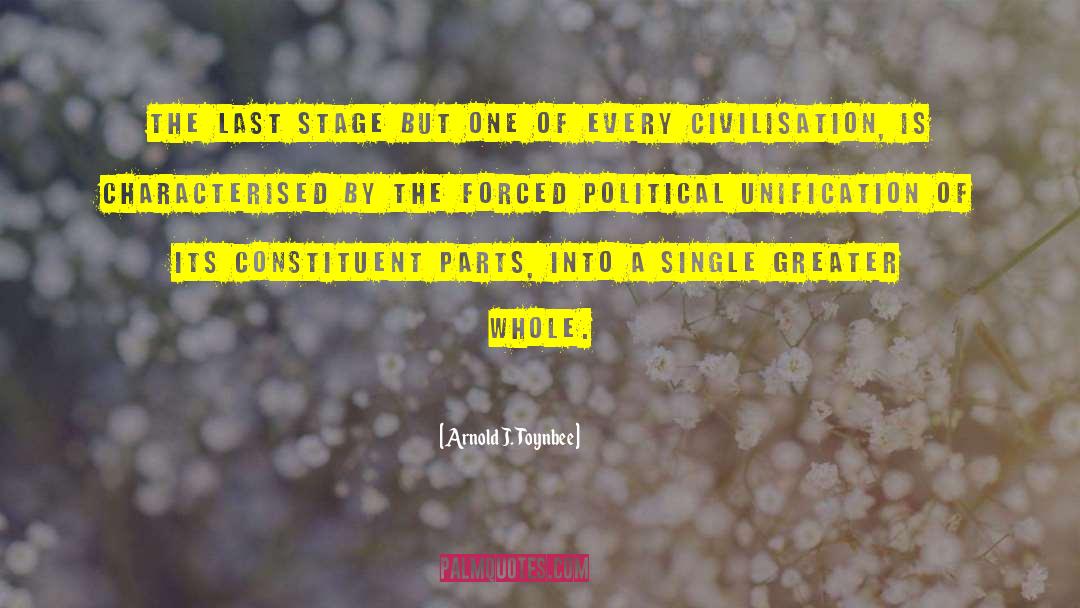 Political Observation quotes by Arnold J. Toynbee