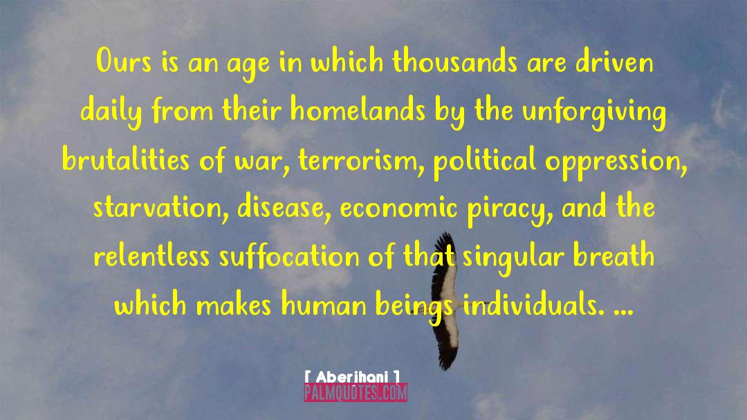 Political Oppression quotes by Aberjhani