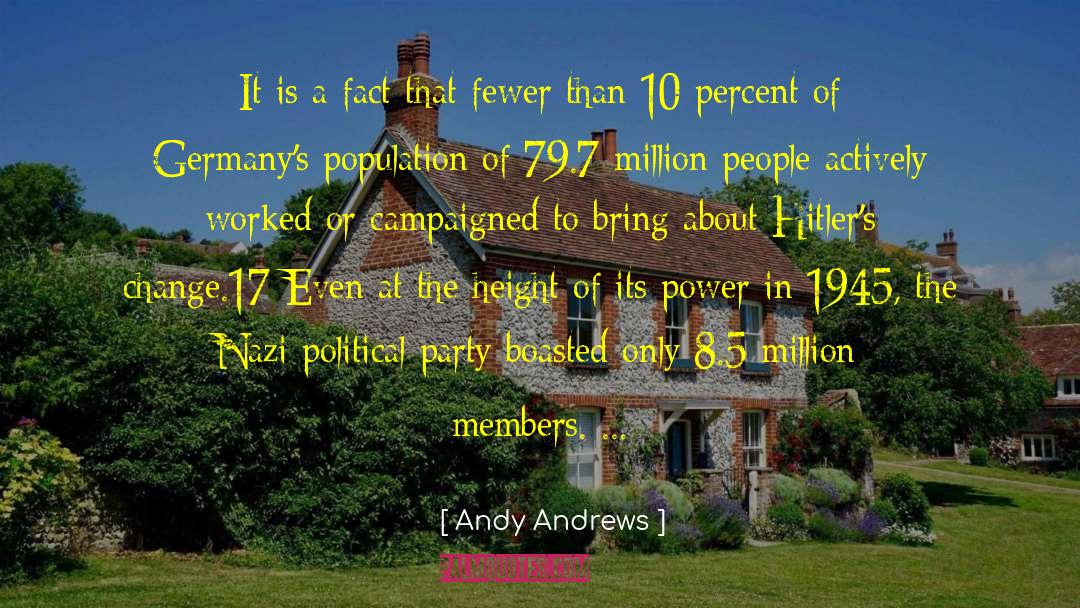 Political Participation quotes by Andy Andrews