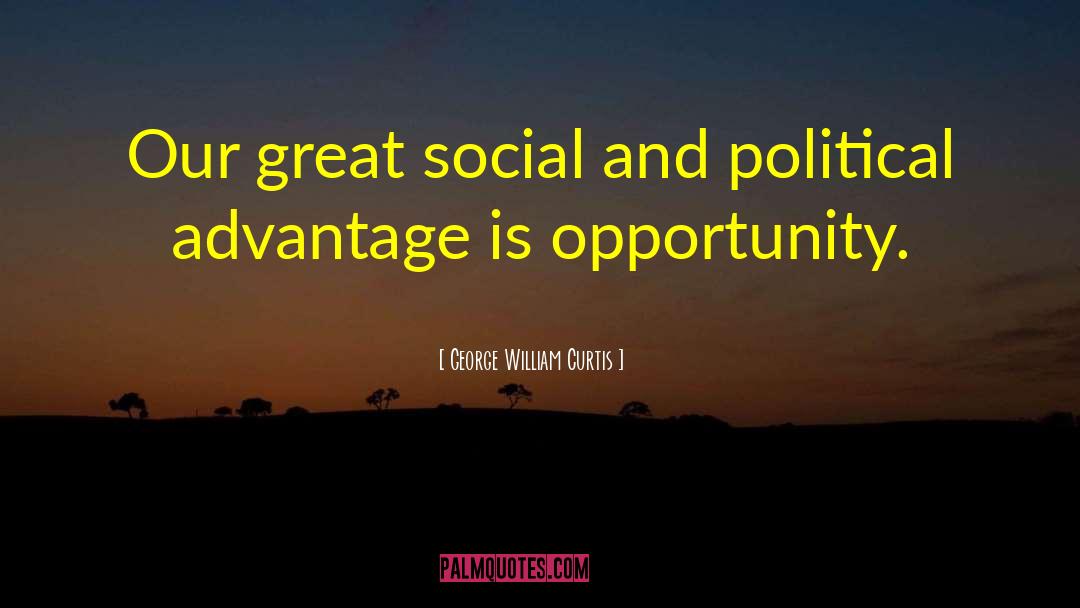 Political Participation quotes by George William Curtis
