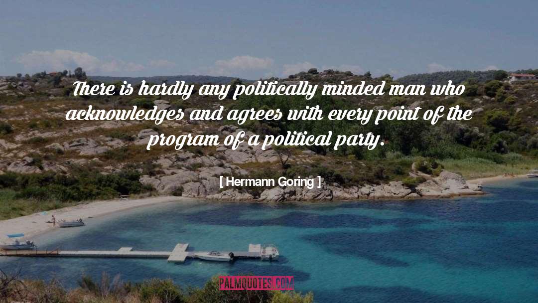 Political Parties quotes by Hermann Goring