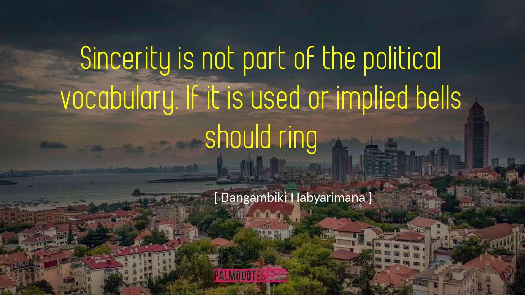 Political Philosophy quotes by Bangambiki Habyarimana