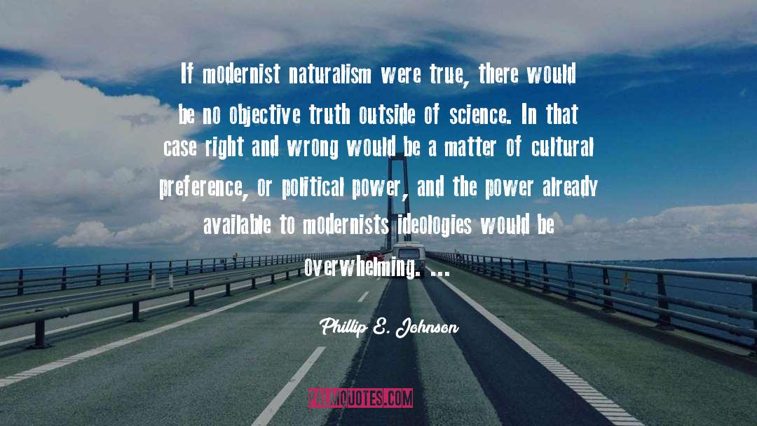 Political Power quotes by Phillip E. Johnson