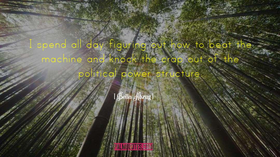Political Power quotes by Bella Abzug