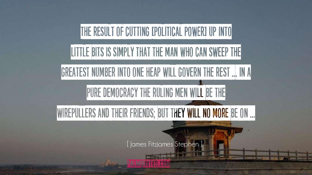 Political Power quotes by James Fitzjames Stephen