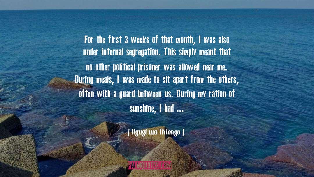 Political Prisoner quotes by Ngugi Wa Thiongo