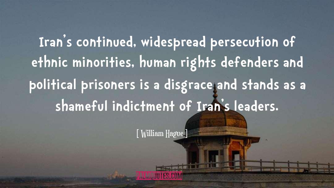 Political Prisoners quotes by William Hague