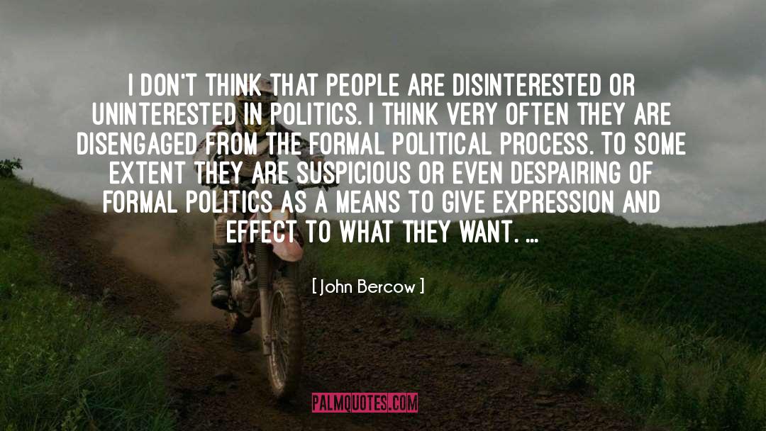 Political Process quotes by John Bercow