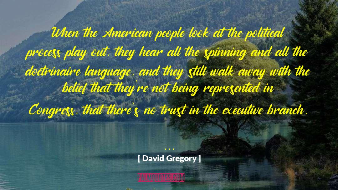 Political Process quotes by David Gregory