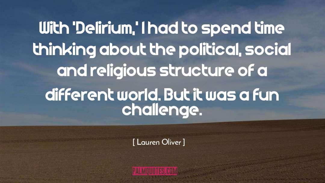Political Reform quotes by Lauren Oliver