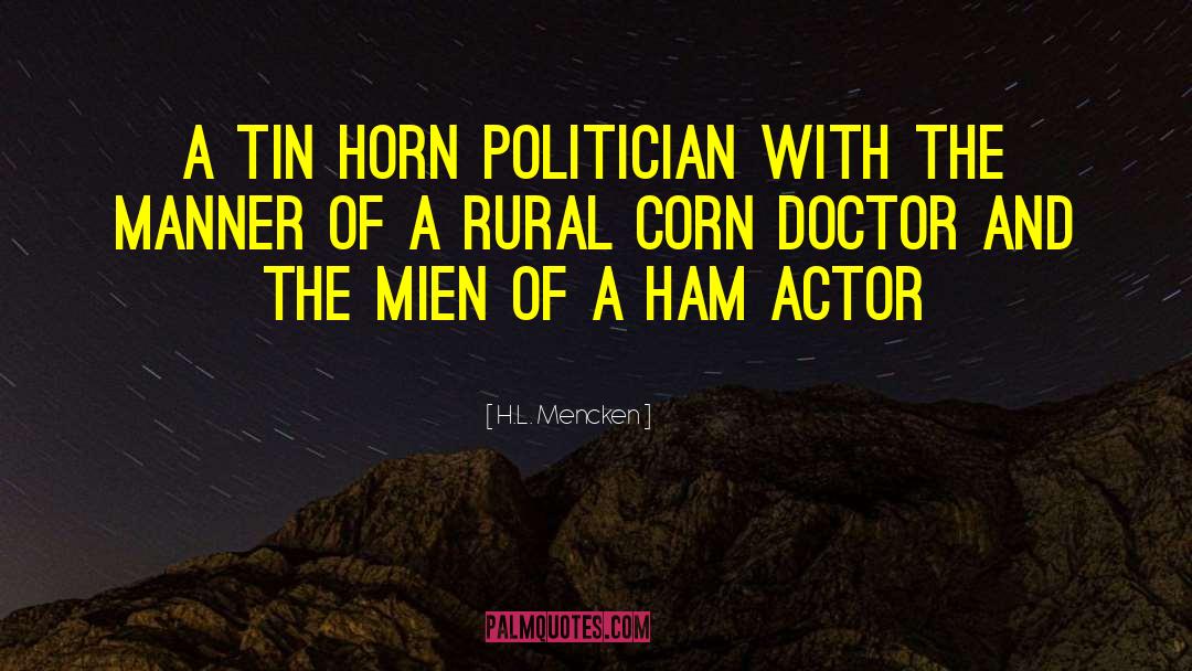 Political Reform quotes by H.L. Mencken