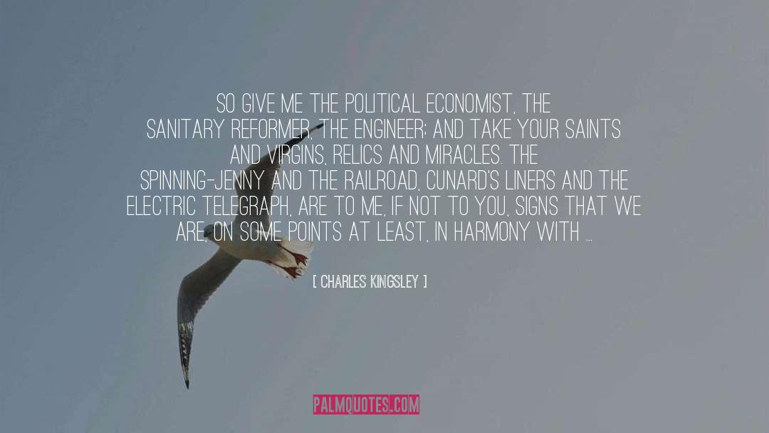 Political Rhetoric quotes by Charles Kingsley