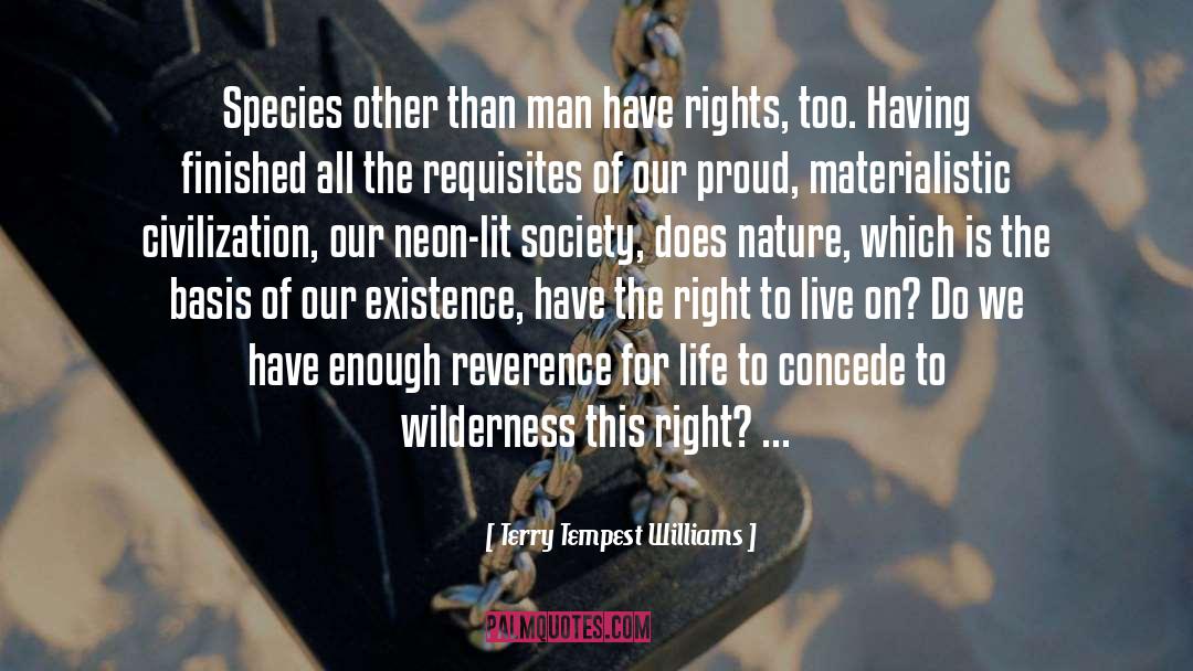 Political Rights quotes by Terry Tempest Williams