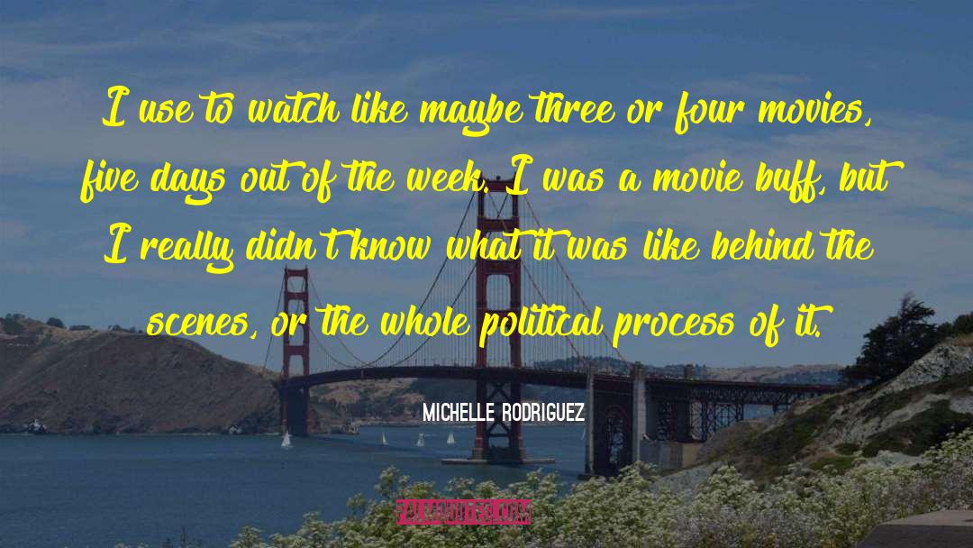 Political Satire quotes by Michelle Rodriguez