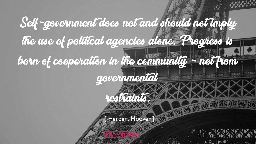 Political Scheming quotes by Herbert Hoover