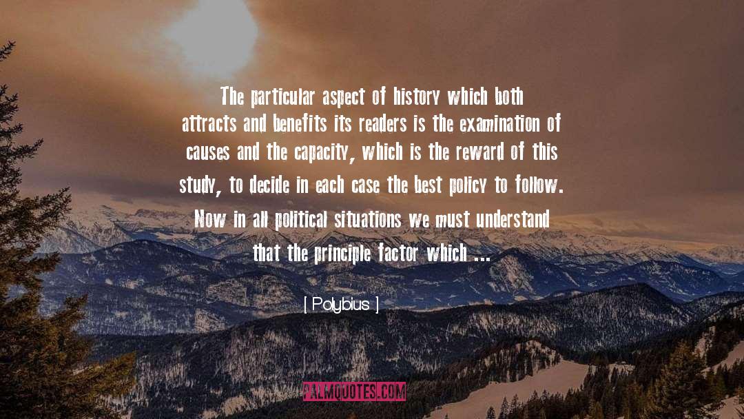 Political Science quotes by Polybius