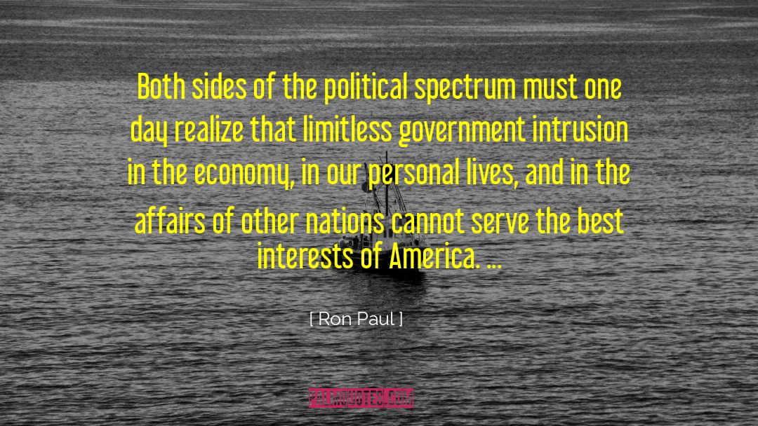 Political Spectrum quotes by Ron Paul