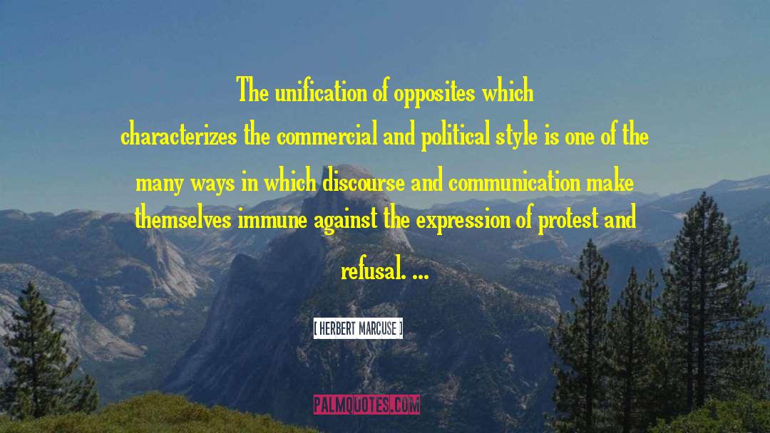 Political Style quotes by Herbert Marcuse