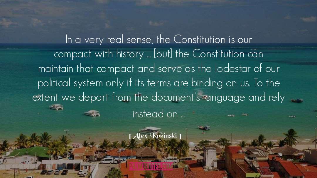 Political Systems quotes by Alex Kozinski