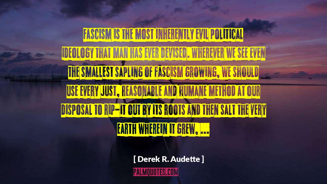 Political Terrorism quotes by Derek R. Audette