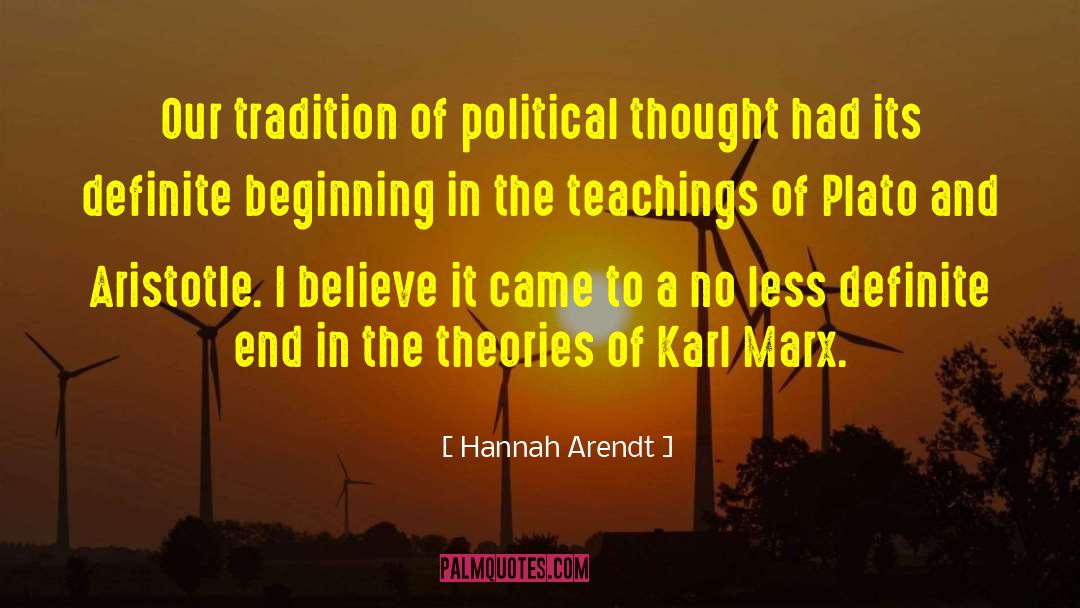Political Thought quotes by Hannah Arendt