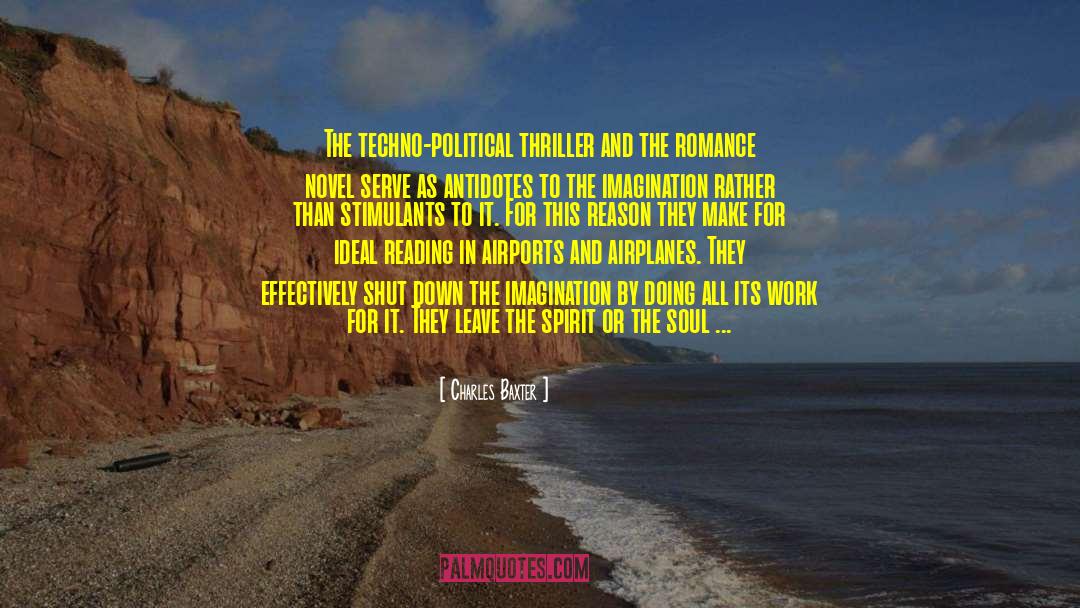 Political Thriller quotes by Charles Baxter