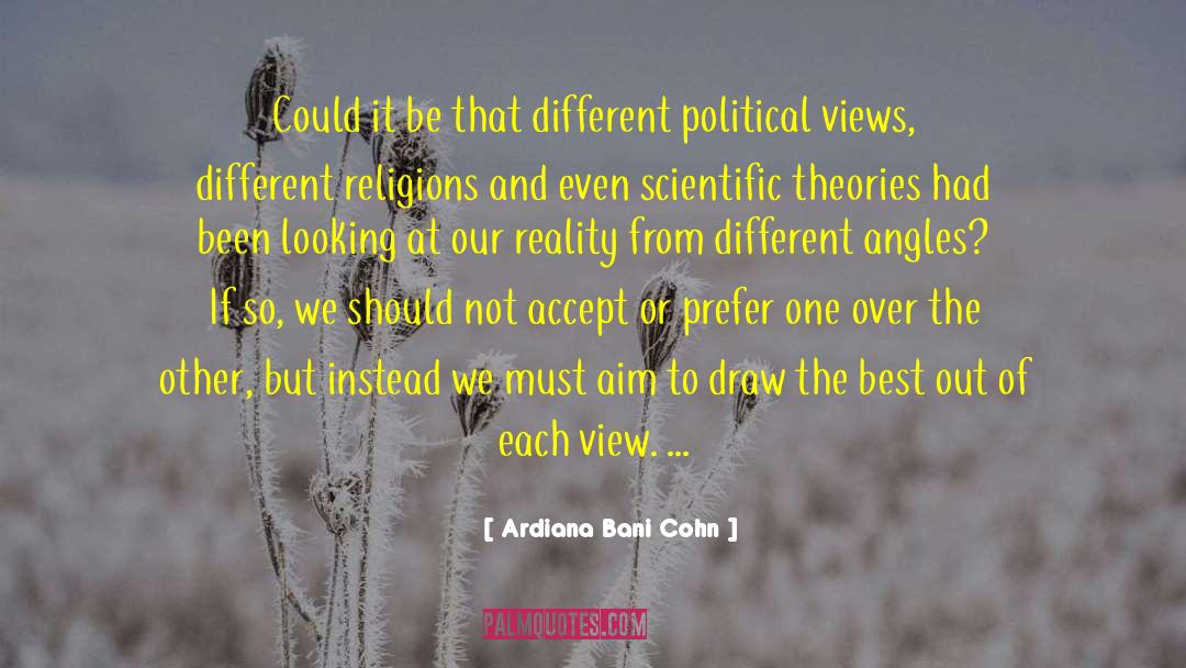 Political Views quotes by Ardiana Bani Cohn