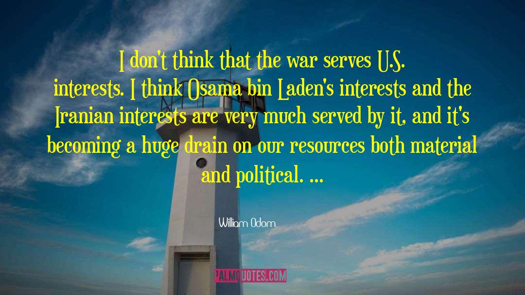 Political War quotes by William Odom