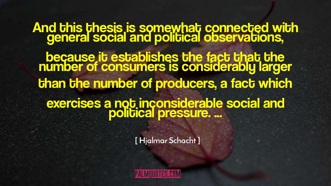 Political Will quotes by Hjalmar Schacht