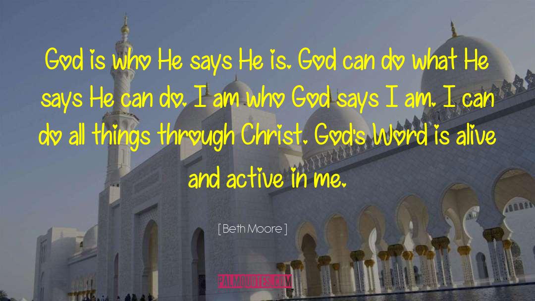 Politically Active quotes by Beth Moore